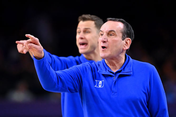 Coach K vows to be present to support Jon Scheyer and Duke during Final Four despite "hating going to games"