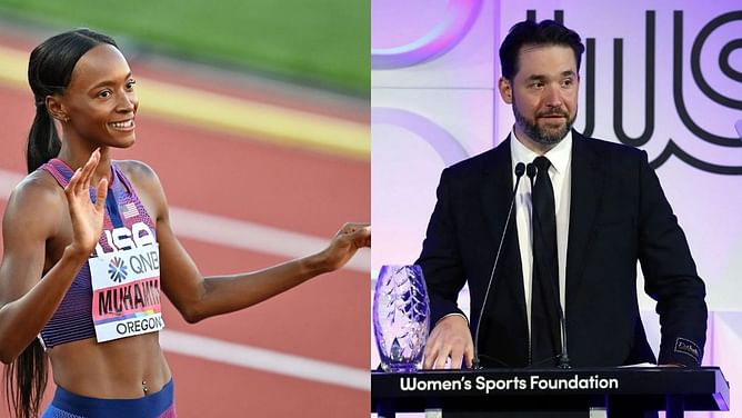 Alexis Ohanian’s Athlos shares powerful message as Dalilah Muhammad claims title at Botswana Grand Prix amid farewell season