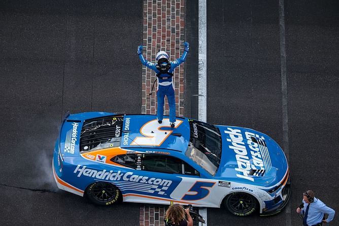 Billionaire Rick Hendrick-led HMS launches bold new paint schemes for Kyle Larson's Double attempt