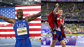 Grant Holloway challenges former 400m hurdles Olympic champion Karsten Warholm for a race ahead of Diamond League opener