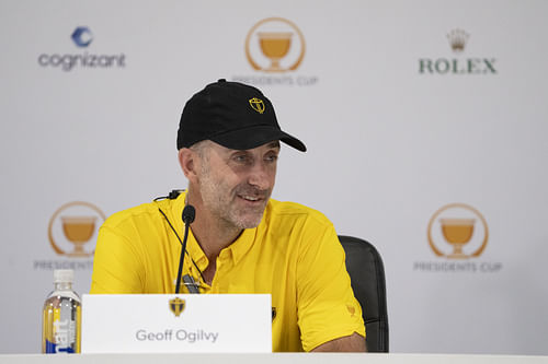 Geoff Ogilvy will captain the International Team (Image via Imagn)