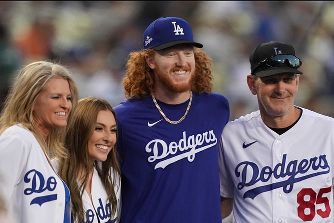 "I wouldn't be here" - Dustin May gets candid about how wife Millie Trautner saved Dodgers pitcher's life after harrowing near-death experience