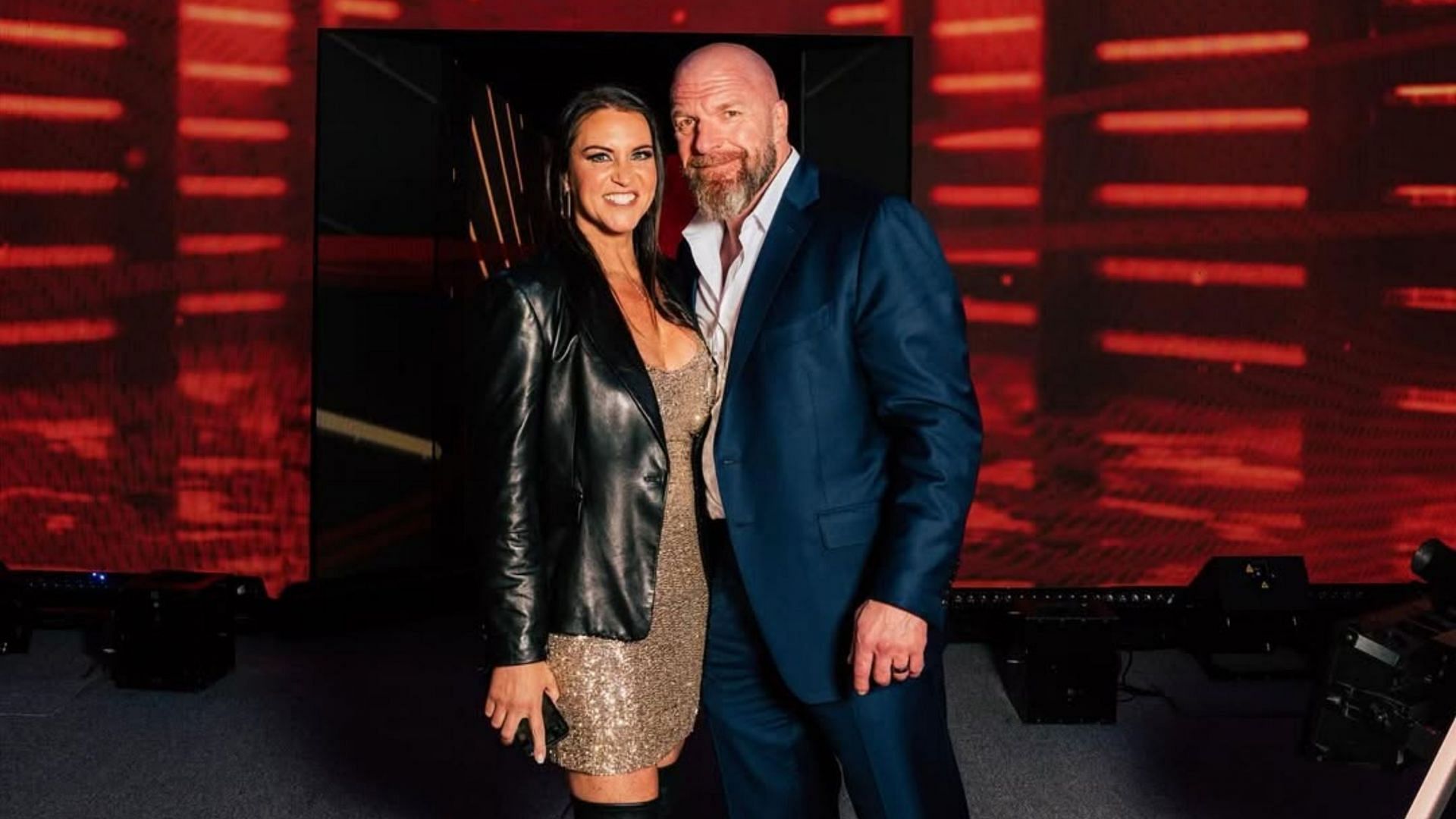 Triple H with Stephanie McMahon (Image credit: Stephanie McMahon