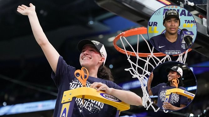 "My fav cowgirl": KK Arnold, Sarah Strong, and other UConn stars hype up Ashlynn Shade's snaps from NCAA title win