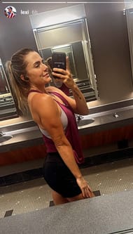 Still from Lexi Thompson's Instagram story/@lexi