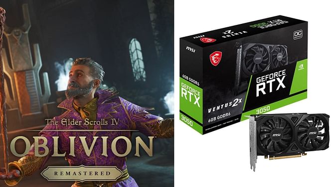 Best Oblivion Remastered settings for Nvidia RTX 3050