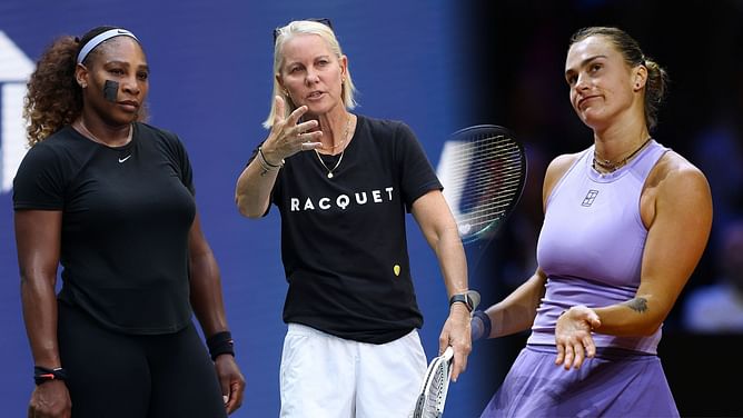Serena Williams' ex-coach Rennae Stubbs unimpressed with Aryna Sabalenka's method of using sarcasm towards coaching team to cope with losses