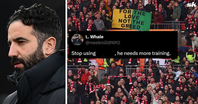 "He be running away from the ball", "Stop using him" - Manchester United fans unhappy with star despite win over Lyon