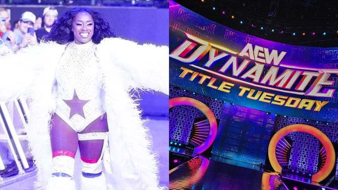 WWE star Naomi gives surprise shoutout to AEW stars during Dynamite