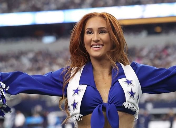 Cowboys Cheerleader Charly Barby sends 2-word message as team announces Texas tour in 2025