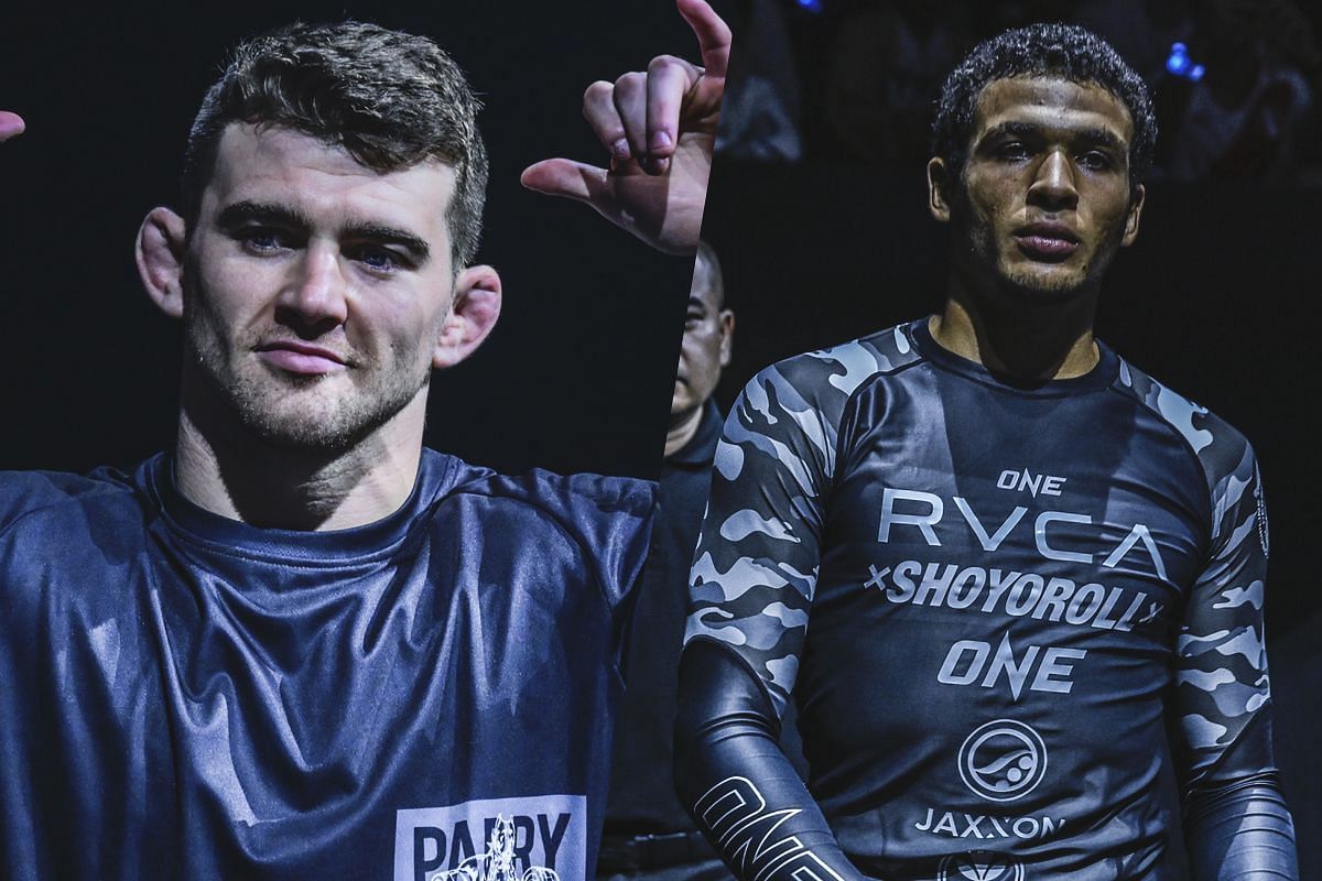 (From left) Submission hunters Dante Leon and Tye Ruotolo.