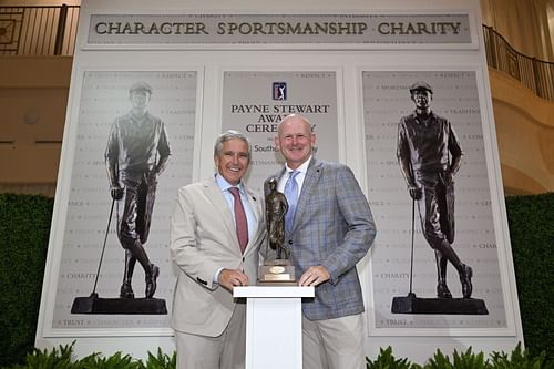 Brandt Snedeker and Jay Monahan (Source: Getty)