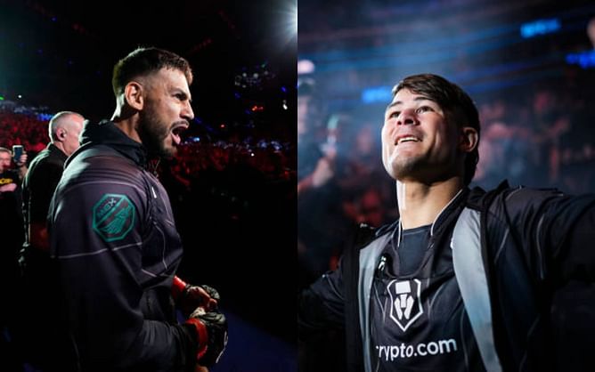 Yair Rodriguez and Diego Lopes clash at UFC 314 presser as things boil over