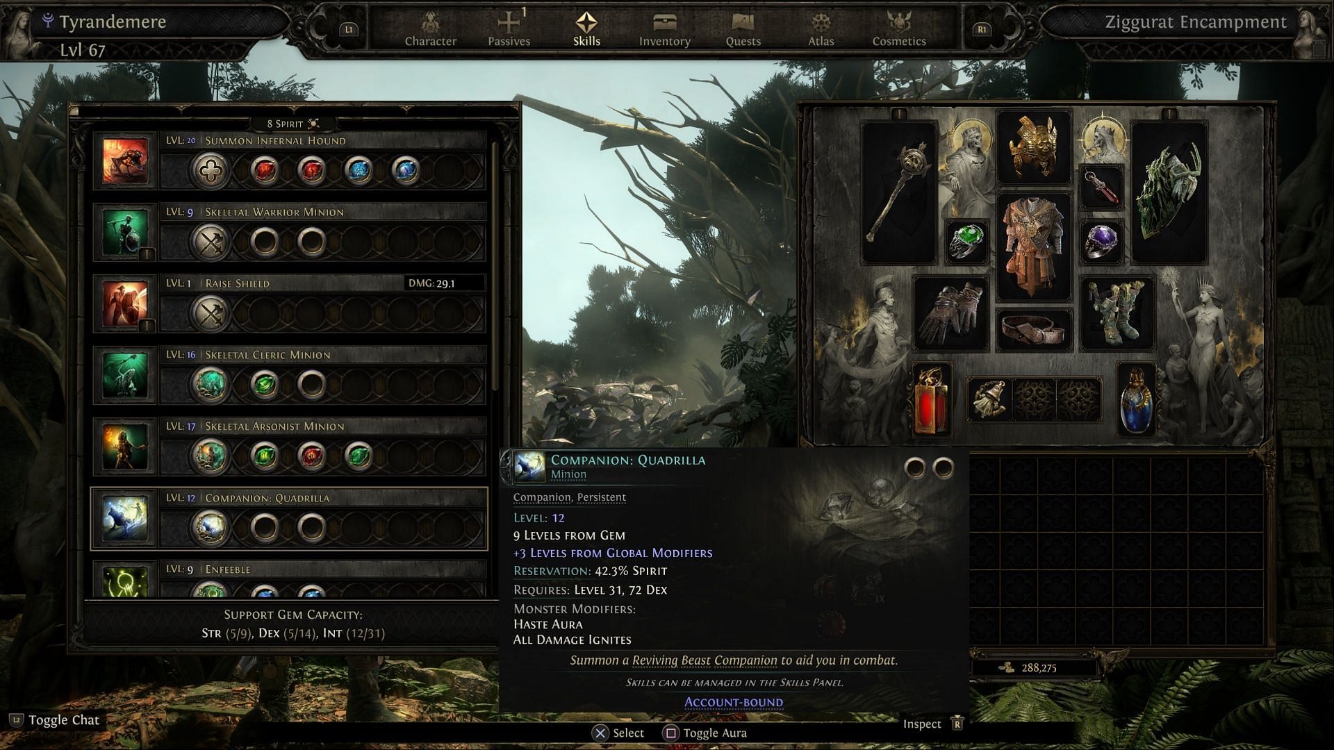 This Quadrilla is costly, but worth it (Image via Grinding Gear Games)