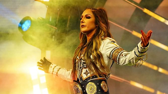 Photo: Britt Baker reunites with WWE Hall of Famer amid AEW absence
