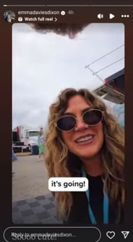 Still taken from Emma Davies Dixon's Instagram | Instagram/@emmadaviesdixon