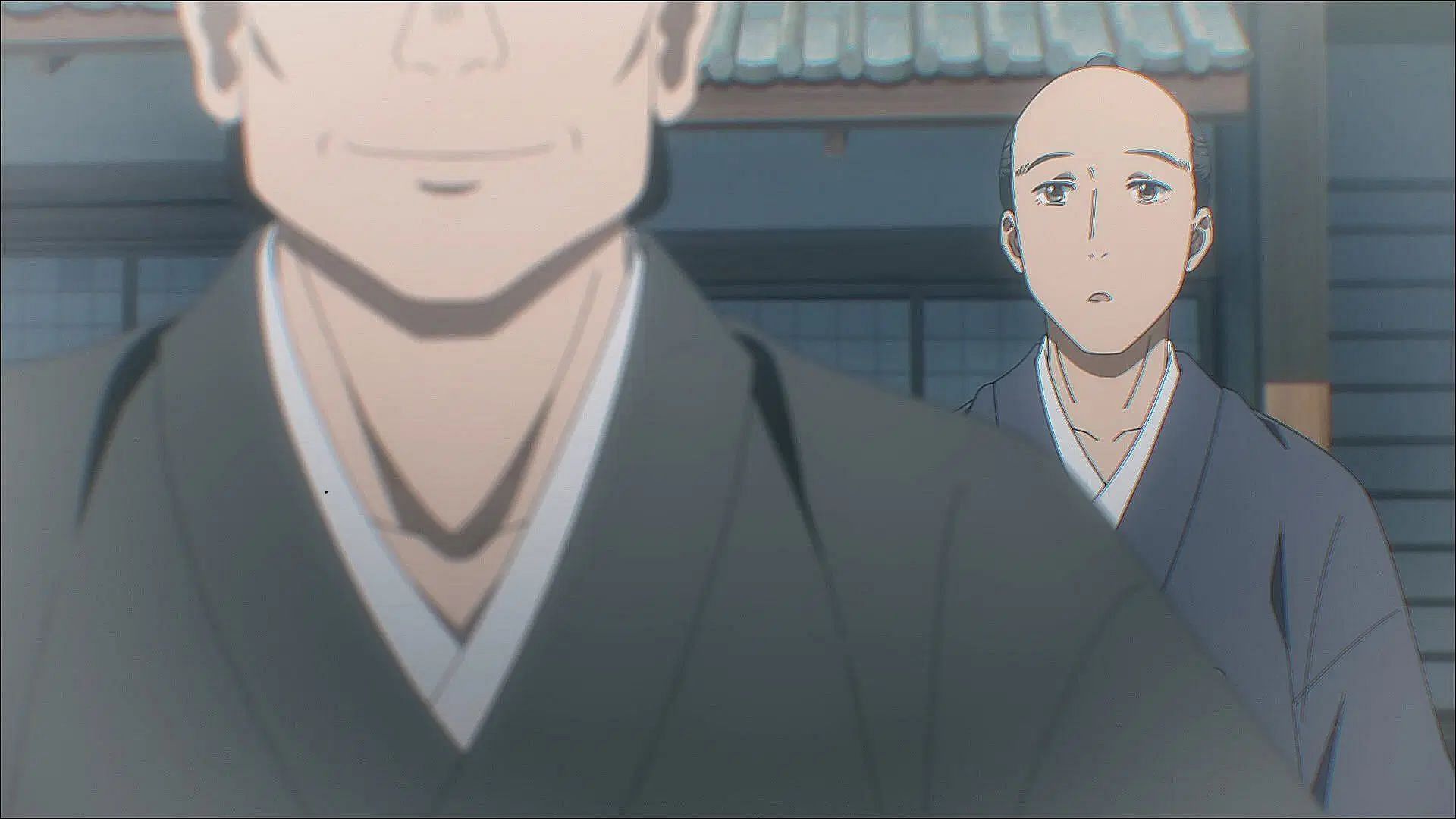 Sadanaga Miura and Naotsugu as shown in the anime (Image via Yokohama Animation Lab)