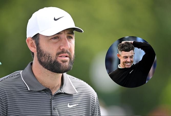 Scottie Scheffler isn’t intimidated by Rory McIlroy’s place on the Masters leaderboard