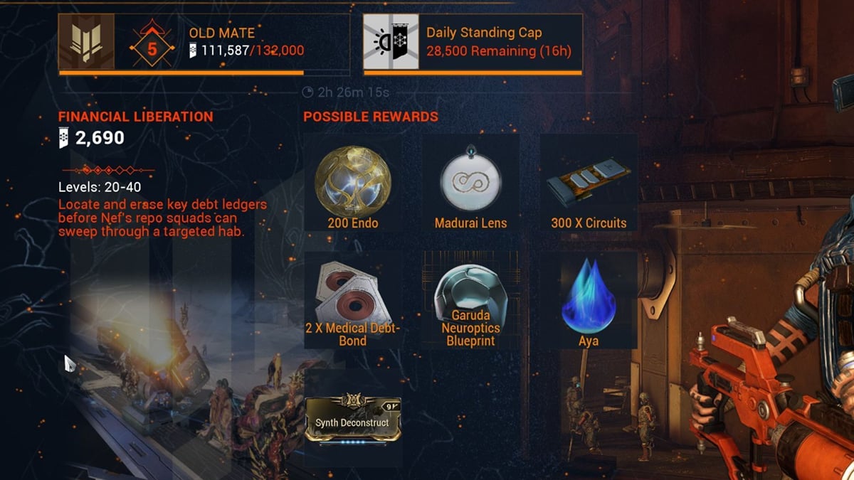 Synth Deconstruct Warframe: How to get and use the Synth Deconstruct mod