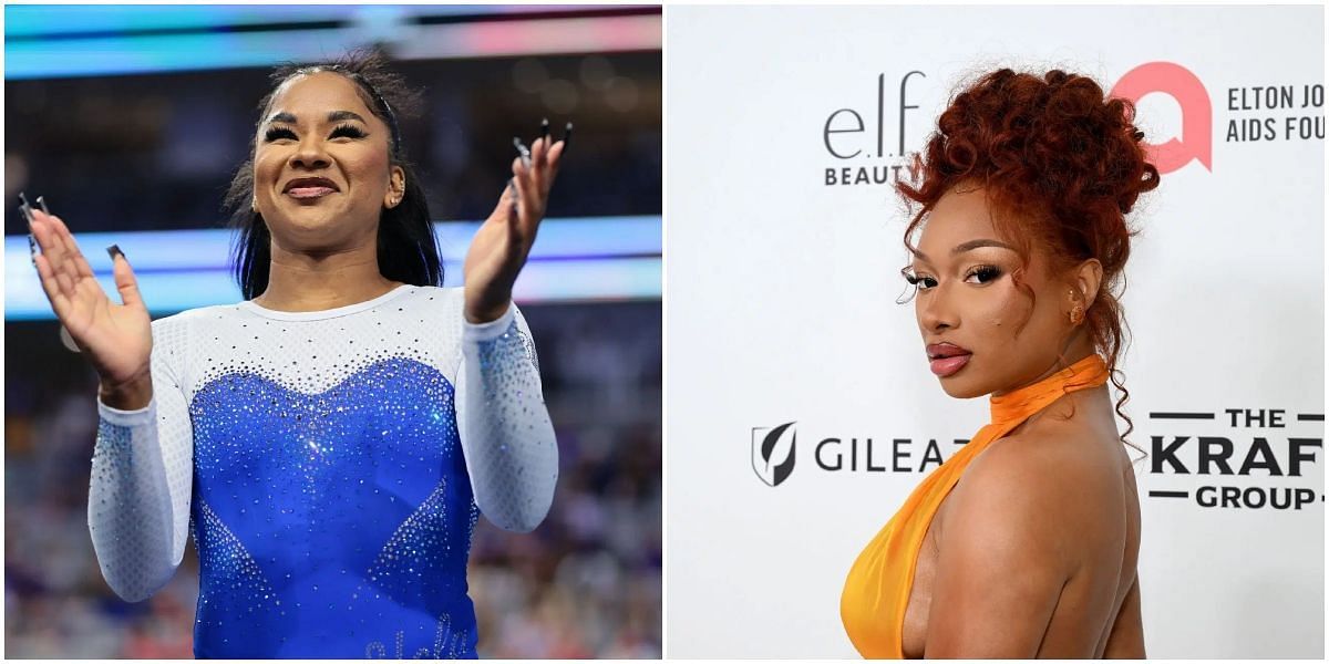 Jordan Chiles and Megan Thee Stallion