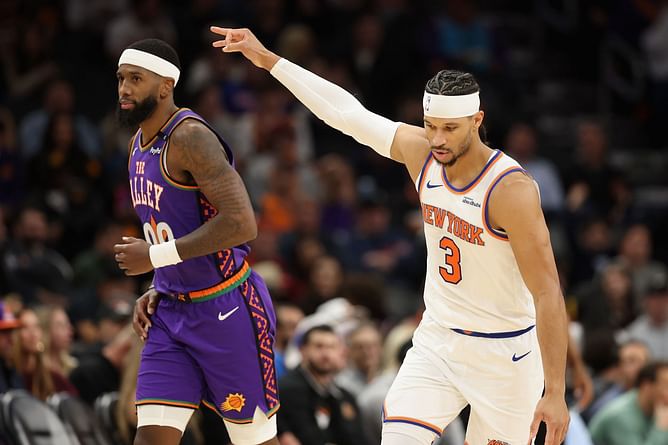 Phoenix Suns vs New York Knicks player stats and box score (April 6) | 2024-25 NBA season