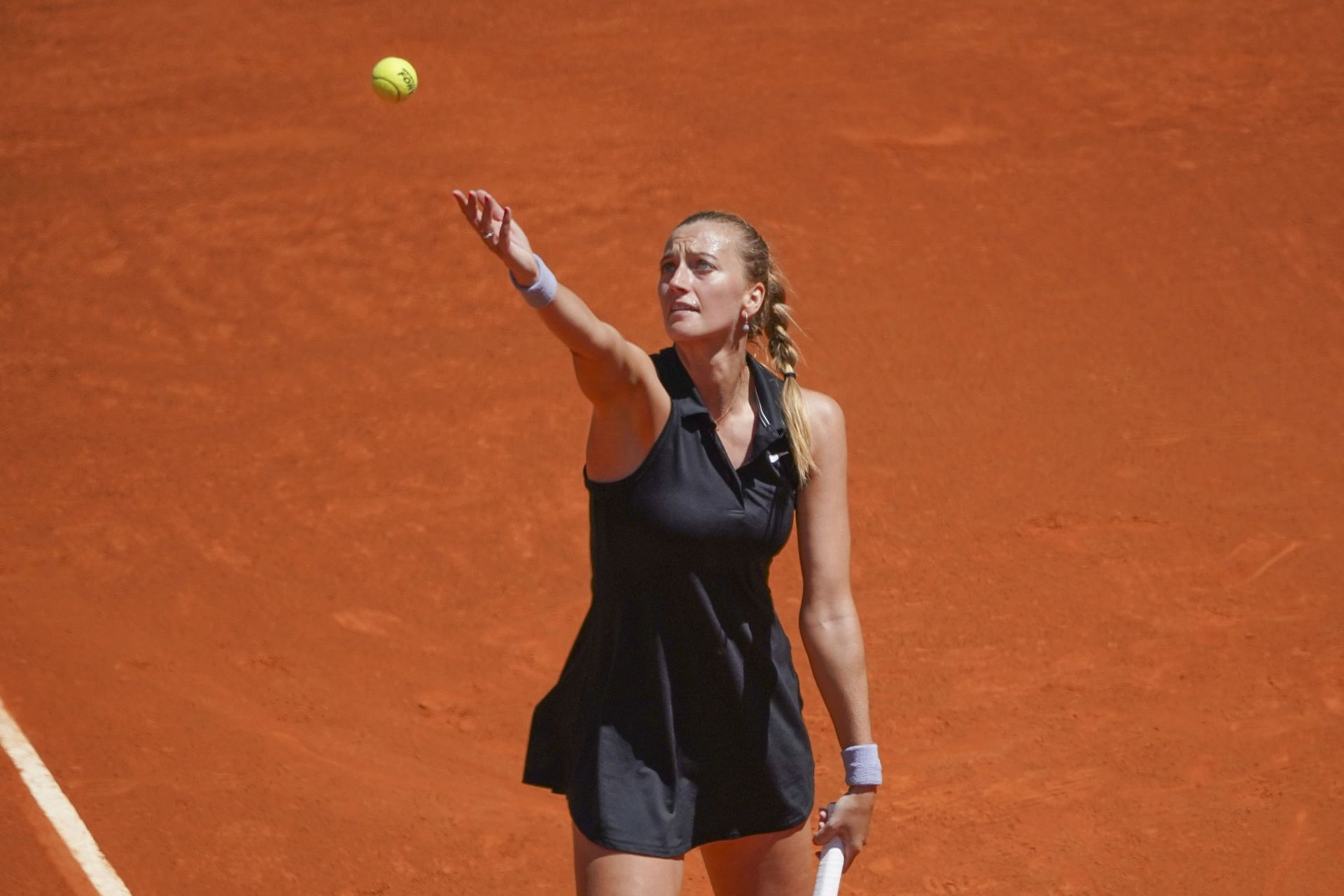 Kvitova's serve will be key for the contest. (Source: Getty)