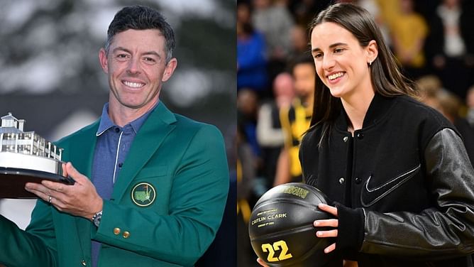 Caitlin Clark reacts to Rory Mcllory recounting heart-wrenching Masters win