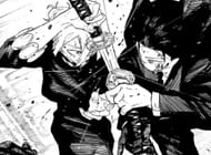 Hiruhiko vs. Chihiro, as seen in the manga (Image via Shueisha)