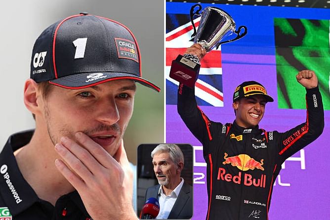 Damon Hill drops a one-word reaction to Red Bull's new young prospect becoming the youngest F2 race winner