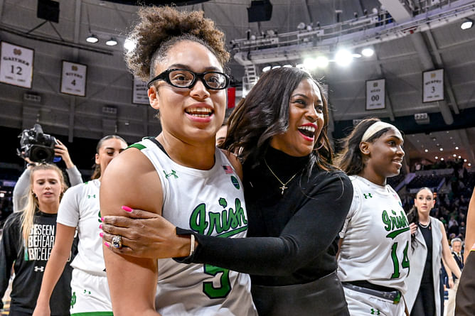 Despite Olivia Miles leaving for TCU, Niele Ivey has high hopes for Notre Dame team next season: “They wanna be part of something special”