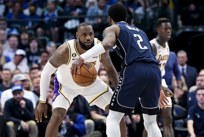 LeBron James gives honest assessment on his ball-handing compared to Kyrie Irving