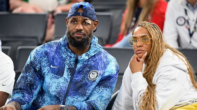 LeBron James' wife Savannah James drops 4-word reaction as she takes remote working to aesthetic location