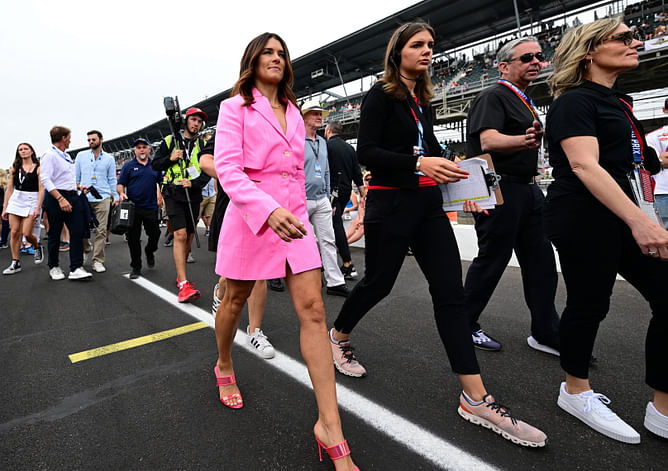 Danica Patrick shares intense gym session on social media