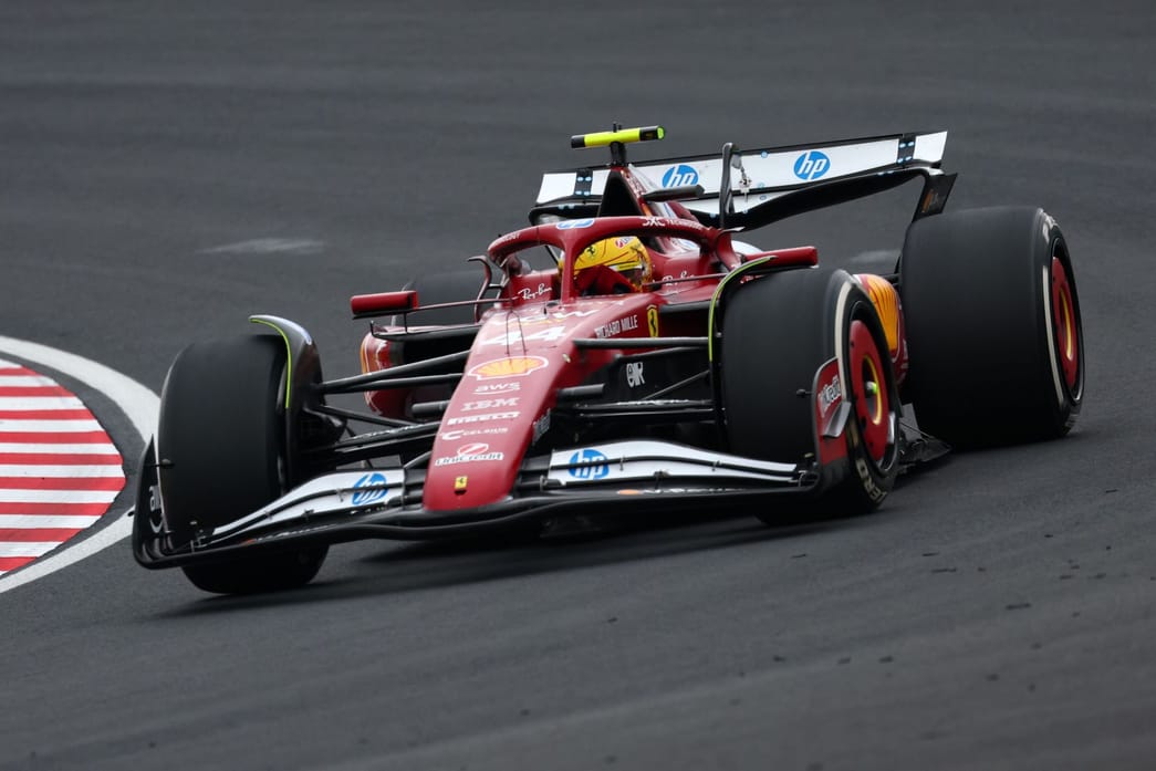 What car does Lewis Hamilton drive?