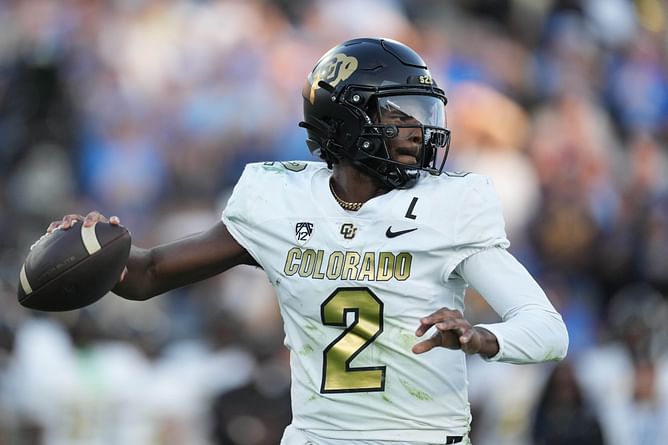 Ryan Clark comforts Shedeur Sanders as Travis Hunter & Abdul Carter pip him in mock draft
