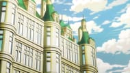 Mary Geoise's Pangaea Castle in the One Piece anime (Image via Toei Animation)