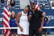 Taylor Townsend and Donald Young at the US Open 2024. (Photo: Getty)