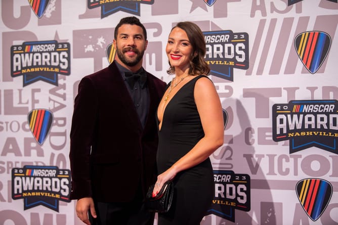 Amanda Wallace expresses immense pride in her husband Bubba Wallace's success on and off the racetrack