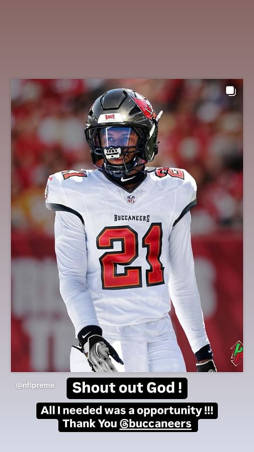 Shilo Sanders reacts to Tampa Bay Buccaneers signing him as a UDFA