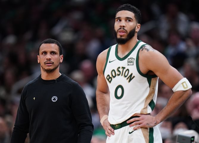 Joe Mazzulla shares massive update on Jayson Tatum's wrist injury post Celtics clinching Game 1 against Magic