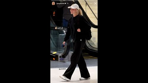 Screenshot of Olivia Dunne's Instagram story (Image from - Instagram.com/@livvydunne IG Stories)