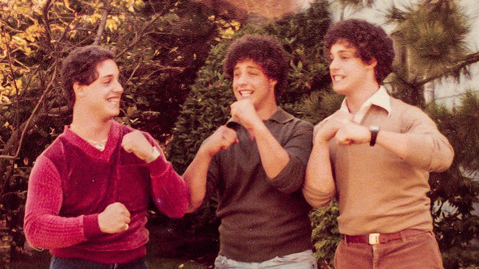 Three Identical Strangers is about triplets who were adopted by other families (Image via Instagram/@threeidenticalstrangers)