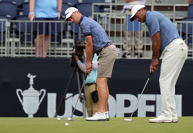 Justin Thomas opens up about joining elite list alongside Tiger Woods: "A lot of hard work, time and effort over the years"