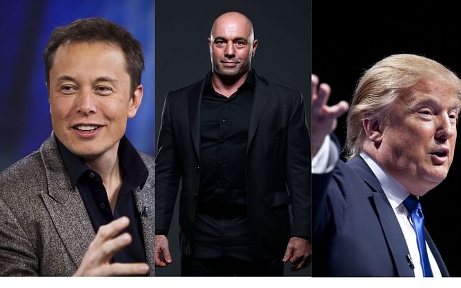 Elon Musk backs Joe Rogan's criticism over $18 million valuation of a Donald Trump realty