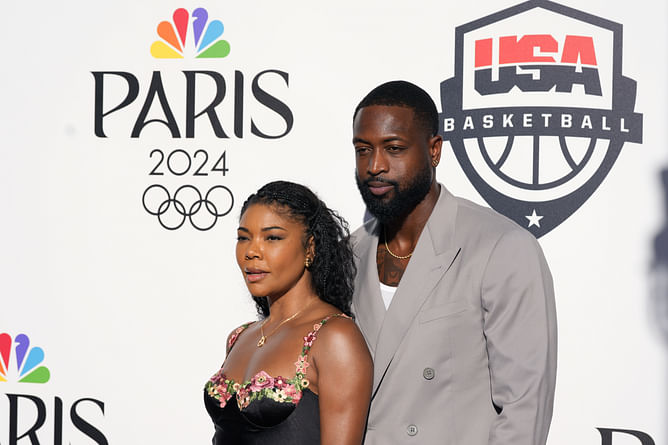 Gabrielle Union can't contain excitement over late-night shenanigans with husband Dwyane Wade