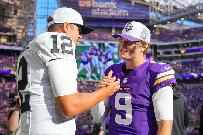 "I know I'm ready to start" - J.J. McCarthy tunes out Aaron Rodgers’ landing talk to lock in on Vikings' QB1 role