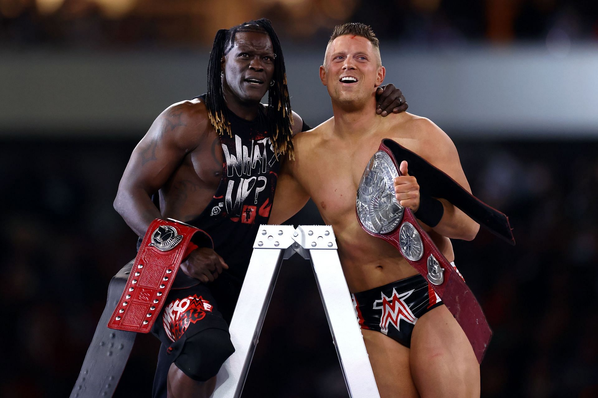 The Awesome Truth at WrestleMania 40 - Source: Getty