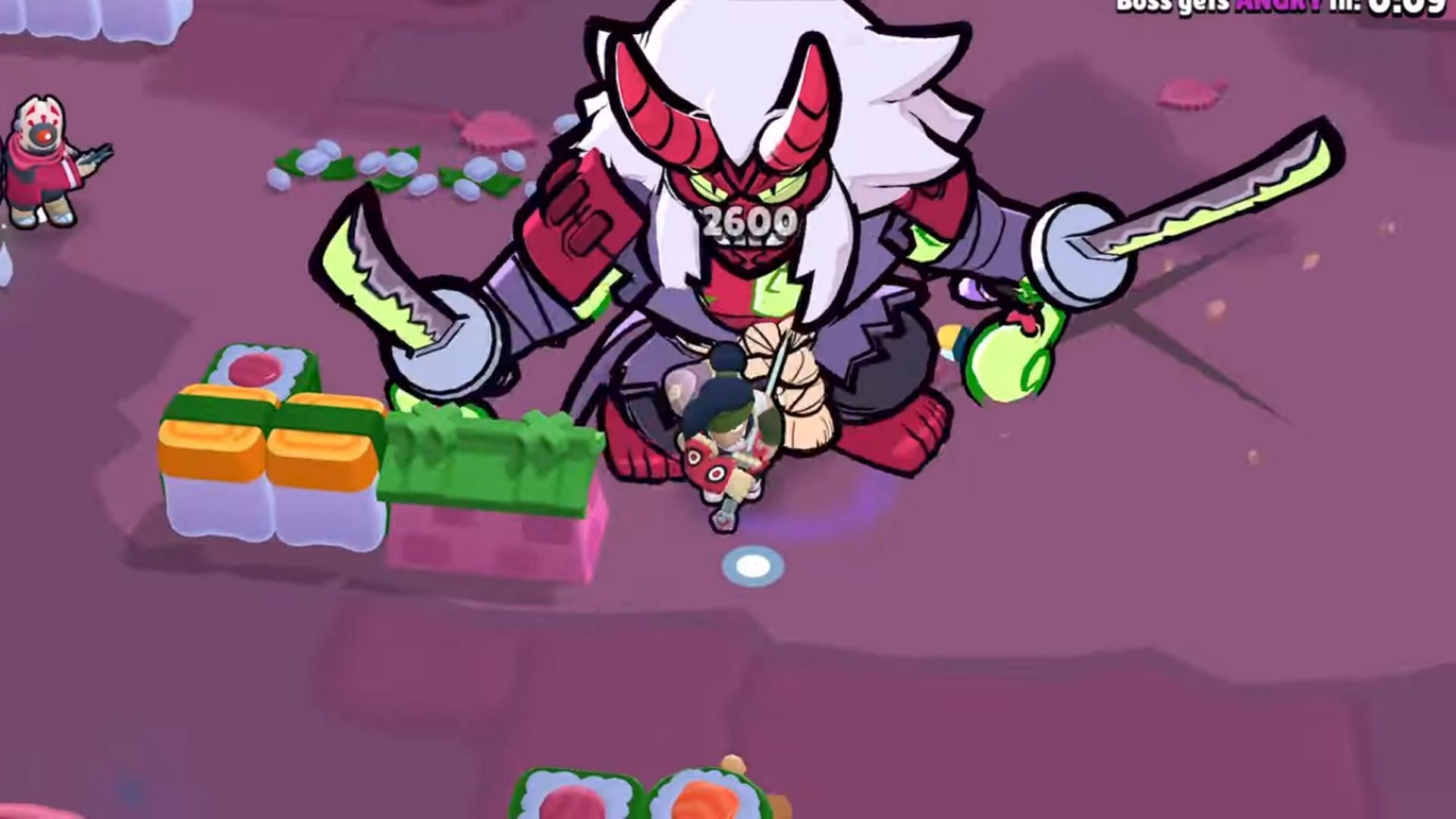Main boss of Oni Hunt mode (Image via Supercell)