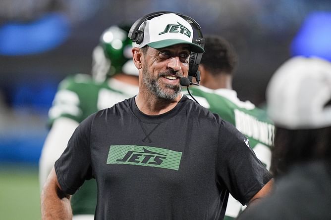 Jets GM Darren Mougey refuses to acknowledge Aaron Rodgers' latest comments on Aaron Glenn