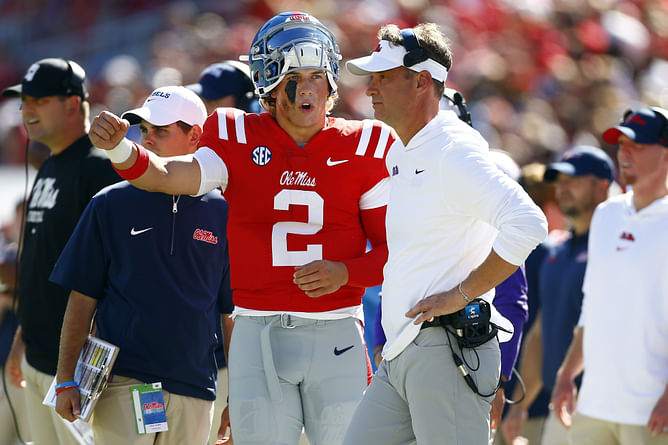 "Freaking cold-blooded, man": Jaxson Dart's stealthy play from Lane Kiffin's book leaves Jon Gruden awestruck